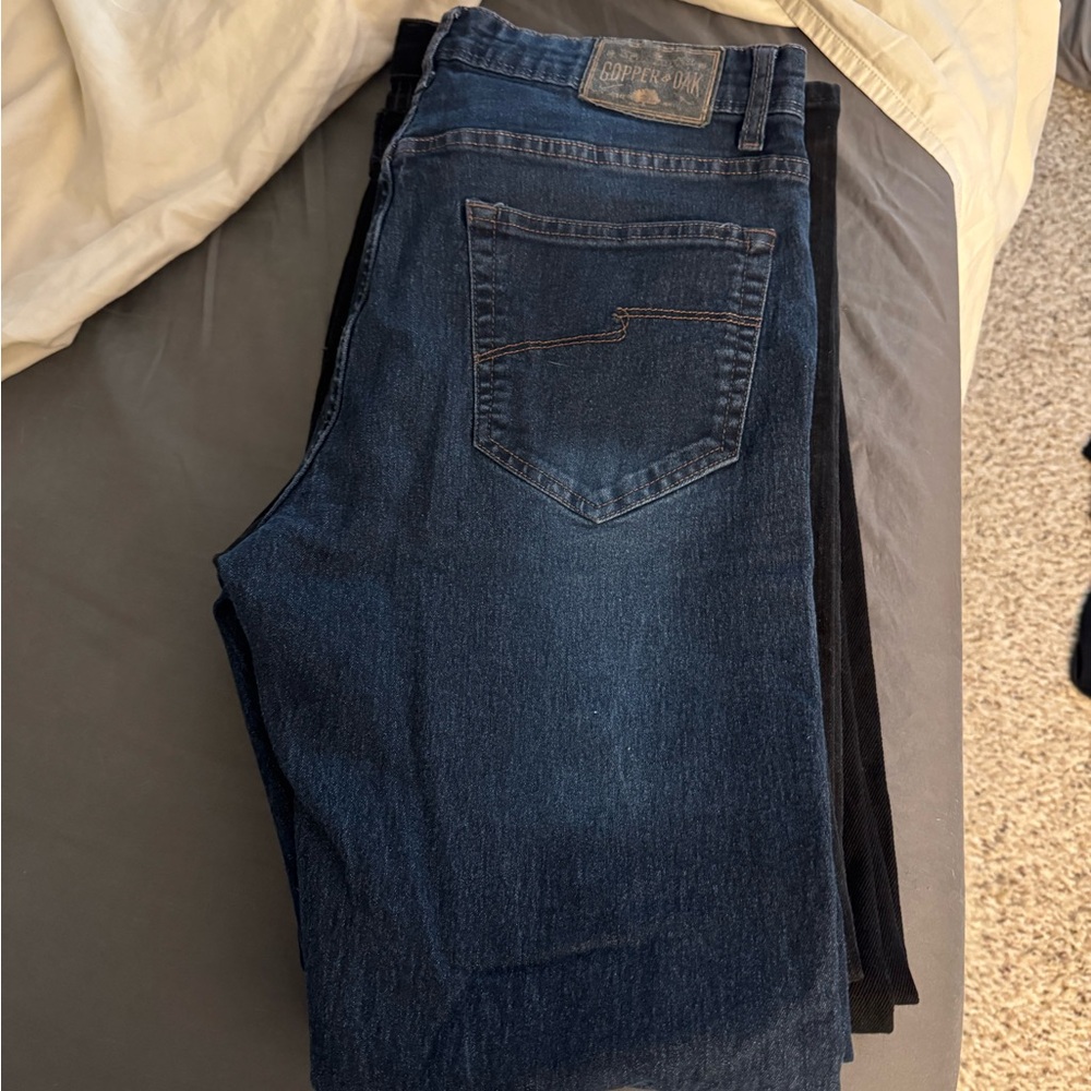 GAP Men's Slim Fit Dark Blue Jeans
